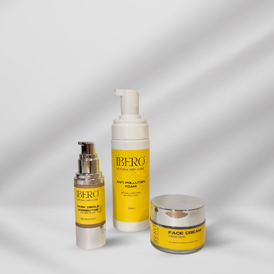 Limpiador facial + Hidratante + Contorno antiojeras BIO